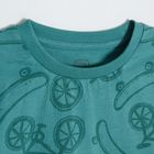 Cool Club, Tricou pentru baieti, verde, ecru, set 2 buc.