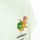 Cool Club, Tricou pentru baieti, verde, imprimeu Minecraft
