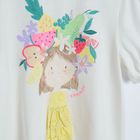 Cool Club, Tricou pentru fete, alb