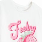 Cool Club, Tricou pentru fete, alb