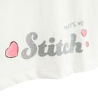 Cool Club, Tricou pentru fete, alb, imprimeu Lilo si Stitch