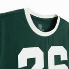 Cool Club, Tricou pentru fete, crop top, verde inchis