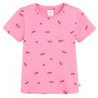 Cool Club, Tricou pentru fete, din tricot striat, mix, set, 2 buc.