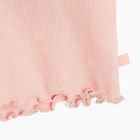 Cool Club, Tricou pentru fete, din tricot striat, portocaliu