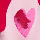 Cool Club, Tricou pentru fete, din tricot striat, roz