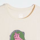 Cool Club, Tricou pentru fete, ecru