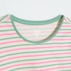 Cool Club, Tricou pentru fete, verde, ecru, set 2 buc.