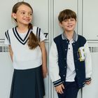 Cool Club, Tricou polo cu maneca scurta pentru baieti, alb