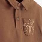 Cool Club, Tricou polo cu maneca scurta pentru baieti, maro