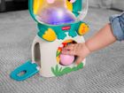 Fisher-Price, Light-Up & Roll Frog, jucarie interactiva cu bile