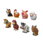 Fisher-Price, Little People, Animale de ferma, set cu 8 figurine