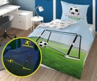 Football, set lenjerie de pat single, fluo, 140-200 cm