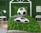 Fotbal, set lenjerie de pat single, 140-200 cm