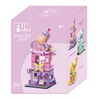 Fun, piese de asamblare, magazin cu bubble tea, 281 elemente