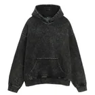 Hanorac cenusiu-negru cu croiala oversize unisex NOWEAR