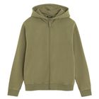 Hanorac cu fermoar si croiala oversize NOWEAR