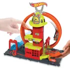 Hot Wheels City, Fire Station - Superloop, set de joaca