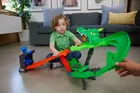 Hot Wheels, Monster Trucks, Dragon Demolition, set de joaca cu 2 masini