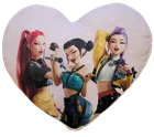 K-Pop Demon Hunters, perna de decoratie, inima, 40 cm