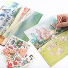 Kidea, autocolant, set creativ, ursuleti de plus