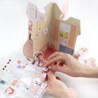 Kidea, casa de printesa 3D, set creativ