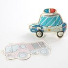 Kidea, Magic vehicule 3D pictate cu apa, set creativ