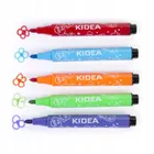 Kidea, markere jumbo, 12 culori