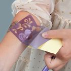 Kidea, markere sclipitoare pentru tatuaje cu sabloane, 3 culori