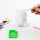 Kidea, Panda, Diamond figurina, set creativ
