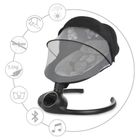 Kidwell, Reve, Scaun electric pentru bebelusi, 2in1, negru-argintiu