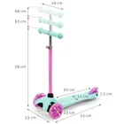 Kidwell, Uno, trotineta cu 3 roti, mint