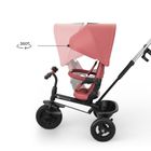 Kinderkraft, Aston 2 Plus, tricicleta 6in1, roz