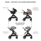 Kinderkraft, Esme, carucior multifunctional 3in1, Sand Beige