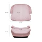 Kinderkraft, I-Boost 2, I-Size, scaun auto, pink, 125-150 cm