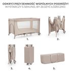 Kinderkraft, Joy 2, patut de volaj, Beige