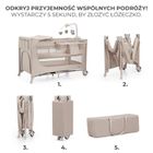 Kinderkraft, Joy 2, patut de volaj cu accesorii, 3in1, Beige