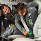 Kinderkraft, Junior Fix 2 Plus, i-Size, scaun auto, grey, 100-150 cm