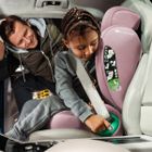 Kinderkraft, Junior Fix 2 Plus, i-Size, scaun auto, pink, 100-150 cm