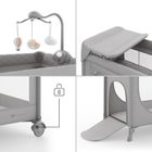 Kinderkraft, Leody Up, patut de calatorie cu accesorii, grey