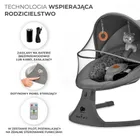 Kinderkraft, Lumi 2, balansoar electric 2in1, Dark Grey