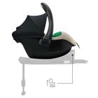 Kinderkraft, Mink Pro 2, i-Size, scaun auto, Beige, 40-87 cm