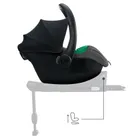 Kinderkraft, Mink Pro 2, i-Size, scaun auto, Grey, 40-87 cm