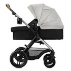 Kinderkraft, Moov 2 XL Air, carucior multifunctional, Moonlight Grey