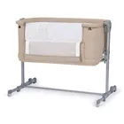 Kinderkraft, Side2Bed, patut suplimentar 3 in 1, Beige Melange