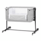 Kinderkraft, Side2Bed, patut suplimentar 3 in 1, Grey Melange