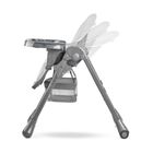 Kinderkraft, Tastee, scaun inalt pliant pentru hranire, Grey