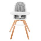 Kinderkraft, Tixi, scaun de masa 2in1, gri