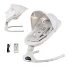 Kinderkraft, Tulsy, balansoarul-sezlong electric, beige