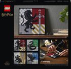 LEGO Art, Blazoane Hogwarts Harry Potter, 31201