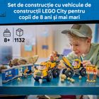 LEGO City, Camion basculant si incarcator frontal, 60494